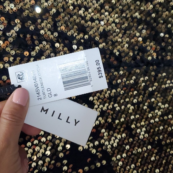 Sequin Turtleneck Dress - Picture 4 of 5